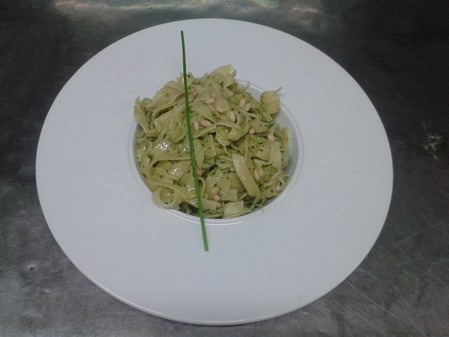 Tagliatelles au pistou