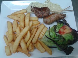 Brochette D'Andouillette Sauce Moutarde