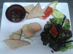 Assiette de foie gras